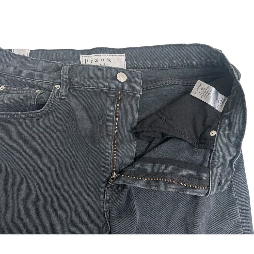 Frank & Eileen Cork The Everyday High Waist Straight Leg Jeans Worn Black sz 30 - Picture 7 of 12